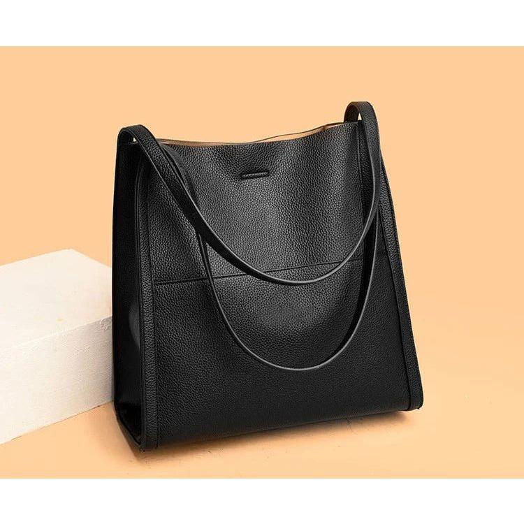 Milana™ | Vintage Leather Shoulder Bag