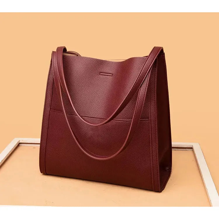 Milana™ | Vintage Leather Shoulder Bag