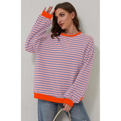 Rosalie™ | Striped Oversized Sweater