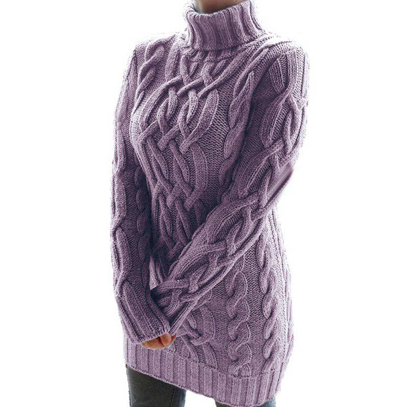 Lia™ | Cable Knit Turtleneck Sweater