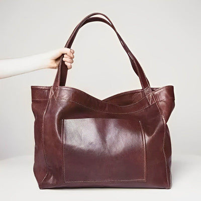 Evelyn™ | Vintage Leather Shoulder Bag