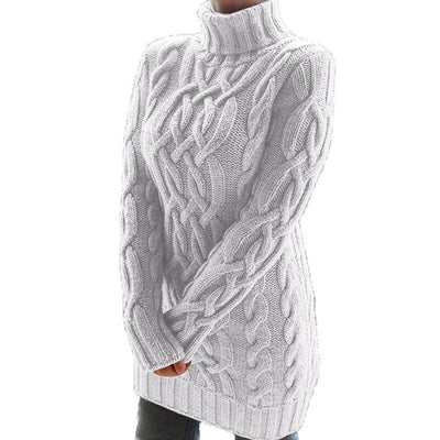 Lia™ | Cable Knit Turtleneck Sweater