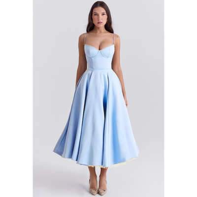 Stella | Sky-Blue Dress