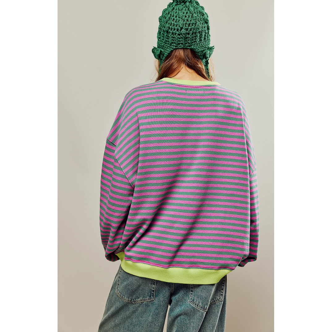 Rosalie™ | Striped Oversized Sweater