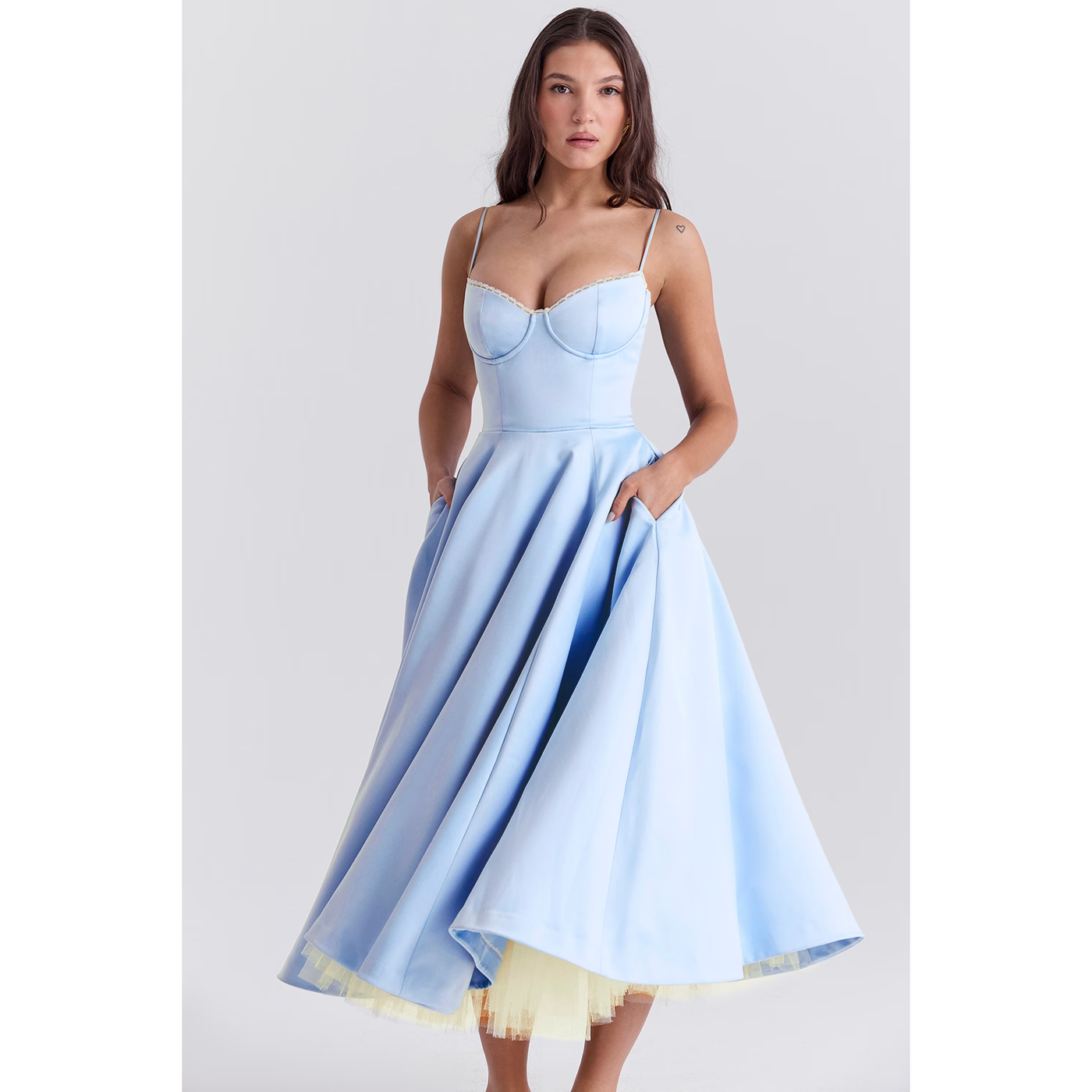 Stella | Sky-Blue Dress