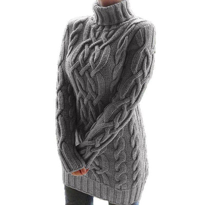 Lia™ | Cable Knit Turtleneck Sweater