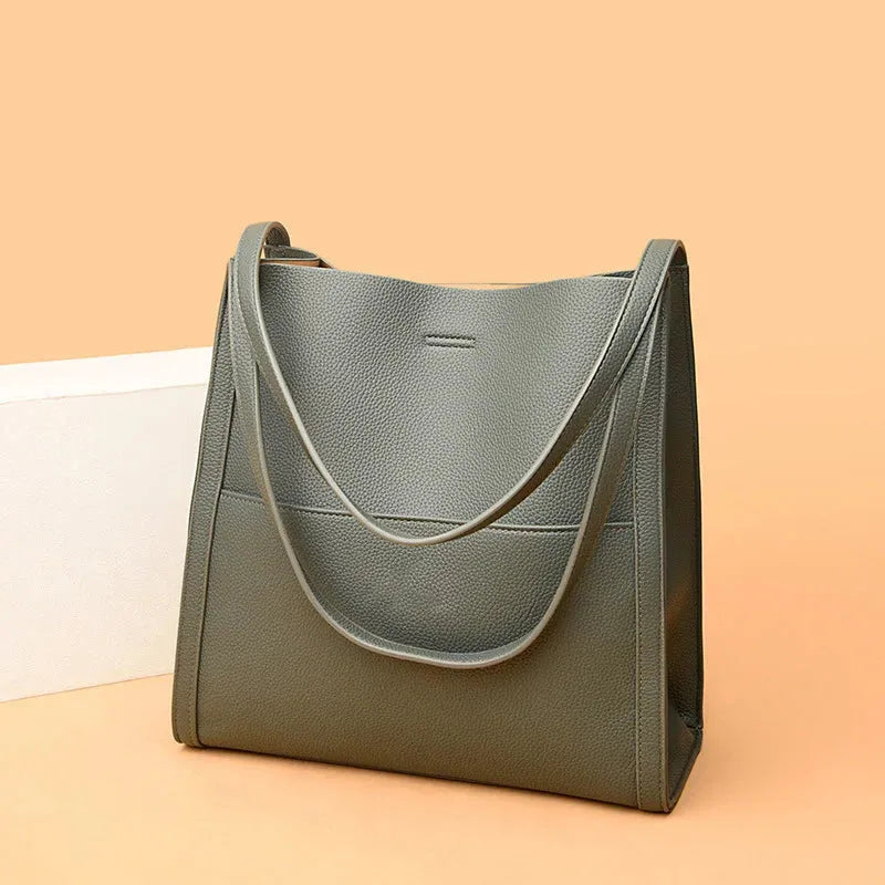 Milana™ | Vintage Leather Shoulder Bag