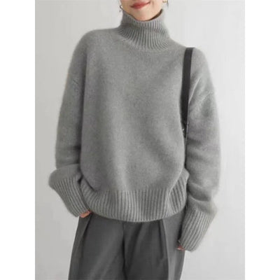 Lena | Comfortable Knitted Turtleneck Sweater