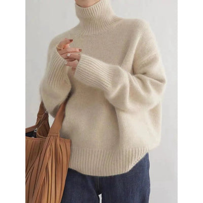 Lena | Comfortable Knitted Turtleneck Sweater