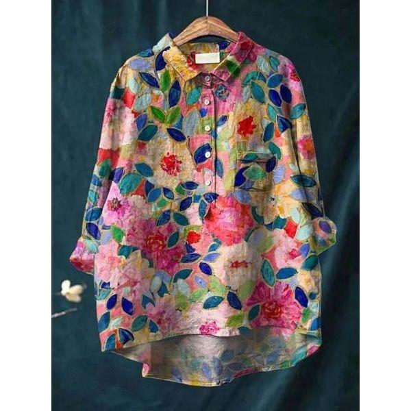 DONNA™ | FLORAL PRINT BLOUSE