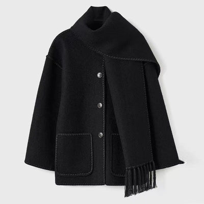 Fiona | Comfortable Wool Mantle Jacket