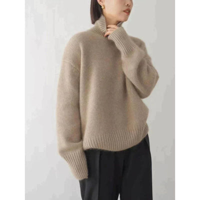 Lena | Comfortable Knitted Turtleneck Sweater