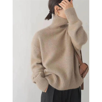 Lena | Comfortable Knitted Turtleneck Sweater