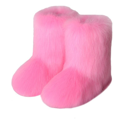 Vivienne™ | Luxe Plush-Fur Winter Boots