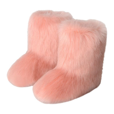 Vivienne™ | Luxe Plush-Fur Winter Boots