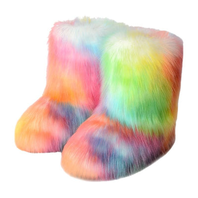 Vivienne™ | Luxe Plush-Fur Winter Boots