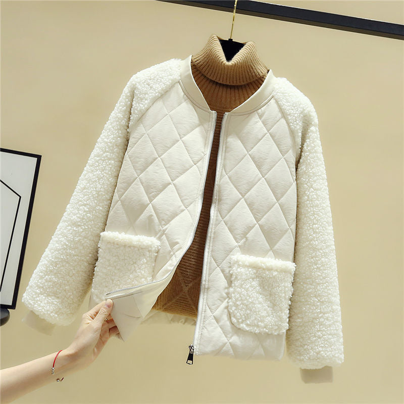 Mira™ | Quilted Sherpa Jacket