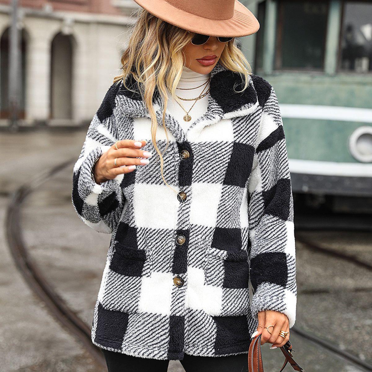 Susan™ | Cozy Plaid Jacket