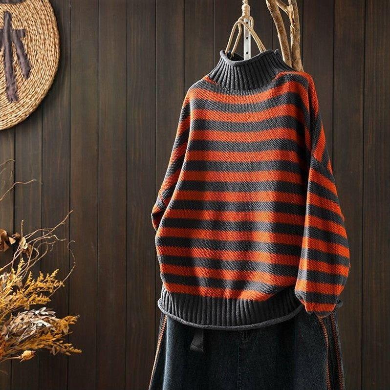 Betty™ | Striped Knitted Sweater