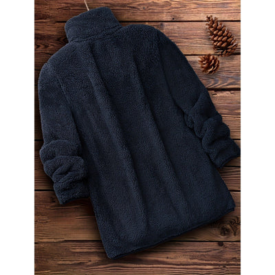 Elena™ | Plus Size Fuzzy Coat