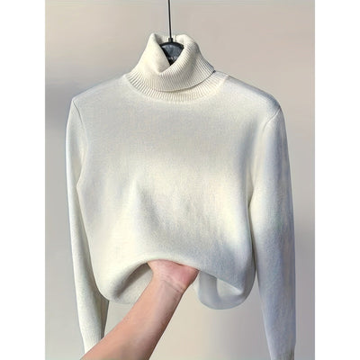 Rosa™ | Plush Lined Turtleneck Sweater