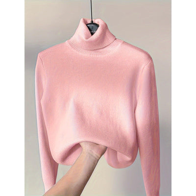 Rosa™ | Plush Lined Turtleneck Sweater