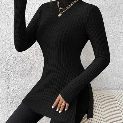 Luna™ Elegant Ribbed Sweater