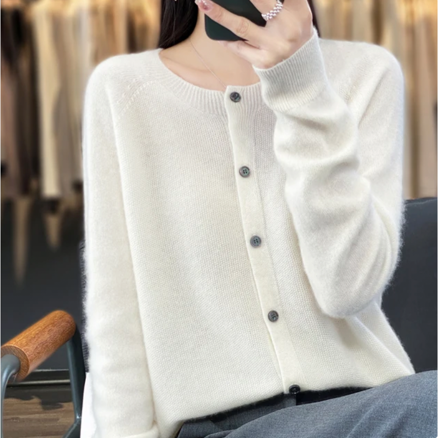 Amy | Cozy Wool Cardigan