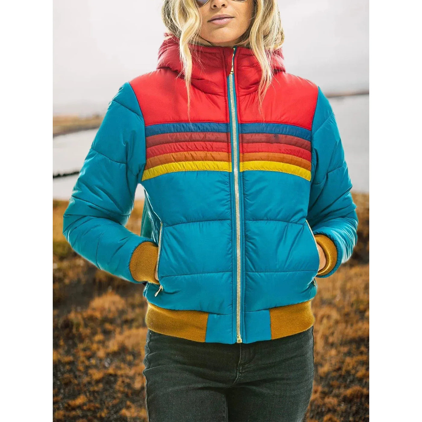 Chloe | Retro Hooded Jacket