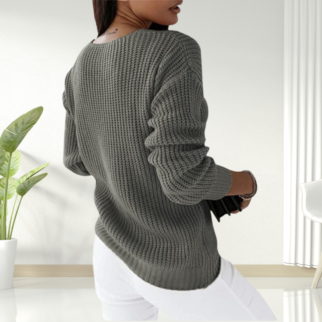 Oriana™  | Scandinavian Knitted Sweater