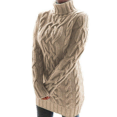 Lia™ | Cable Knit Turtleneck Sweater