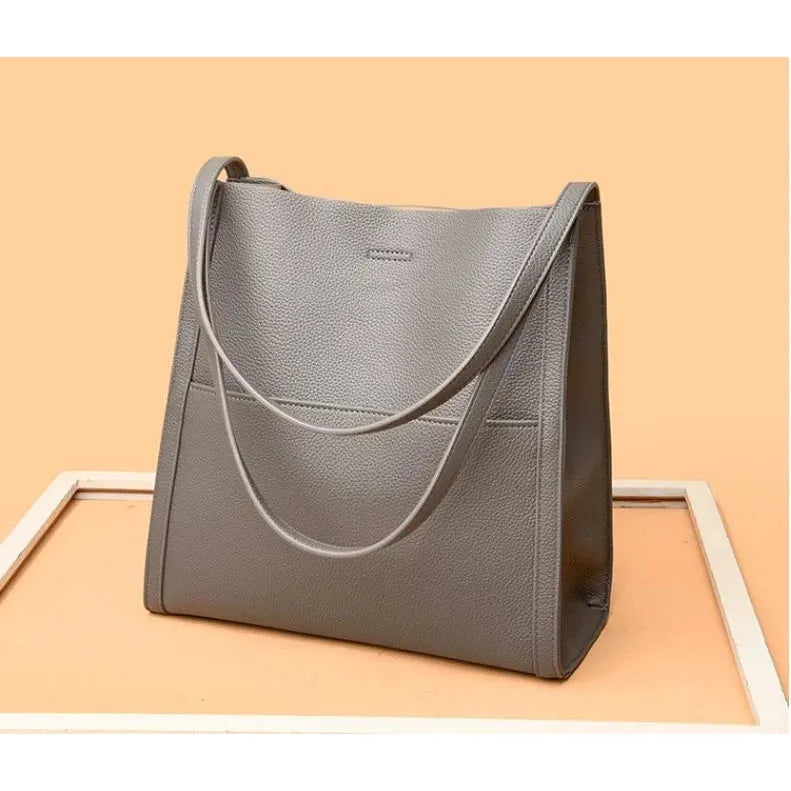 Milana™ | Vintage Leather Shoulder Bag