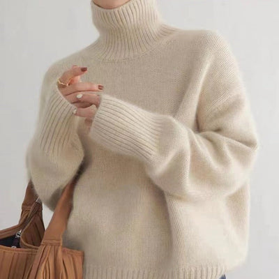 Tanya™ - Turtleneck Knitted Sweater