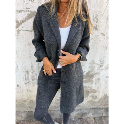 Alexis | Casual Long Coat