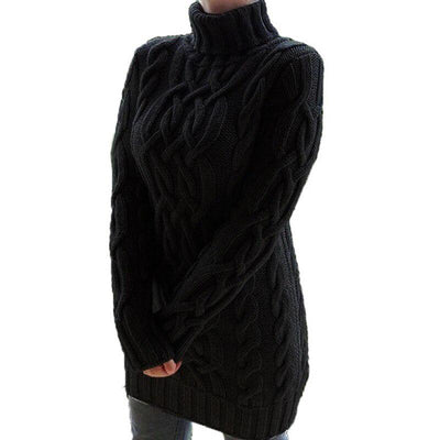 Lia™ | Cable Knit Turtleneck Sweater