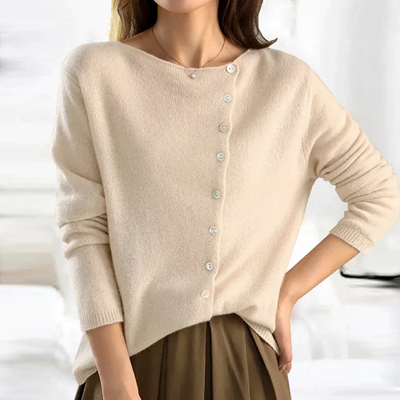 Agnes | Elegant Wool Cardigan